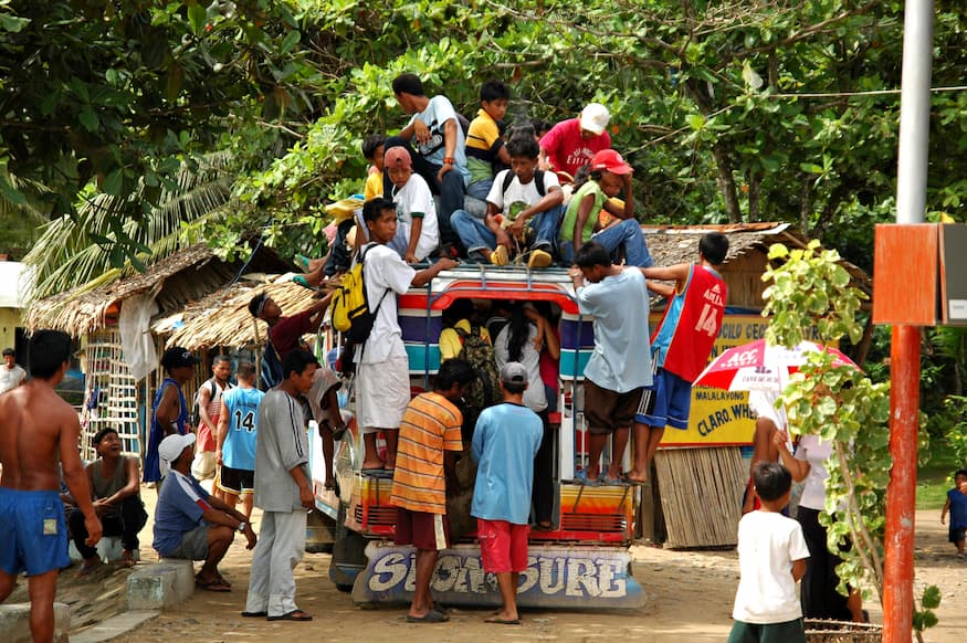 Public transporation in the Philippines